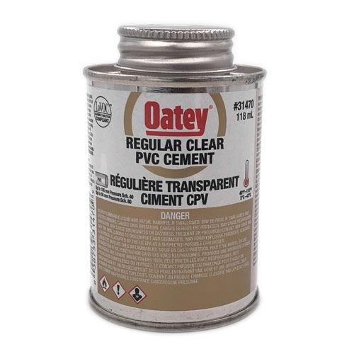 COLLE À PVC CLAIRE