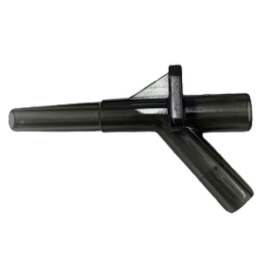 CHALUMEAU 130DEG 1/4" ZMF PC FUME